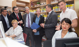 Уляна Супрун, в.о. адміністратора USAID і заступник голови КМДА відвідали медзаклад, який вже користується перевагами медреформи